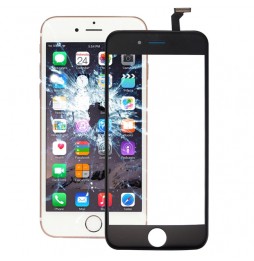 Vitre tactile avec adhésif pour iPhone 6 (Noir) à 16,45 €