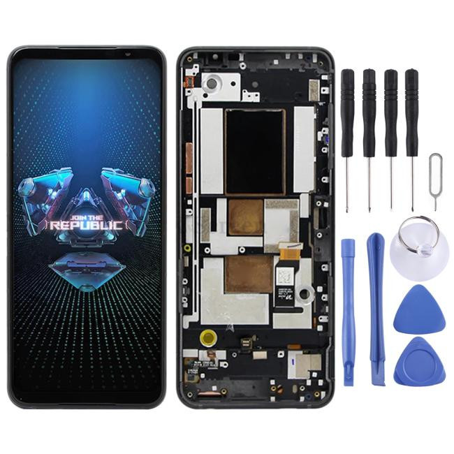 Original screen with frame for Asus ROG Phone 5 ZS673KS 1...