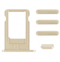 Original Card Tray + Buttons for iPhone 6 (Gold) at 7,90 €