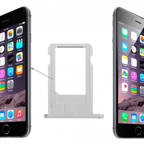 Card Tray for iPhone 6 (Silver) at 6,90 €