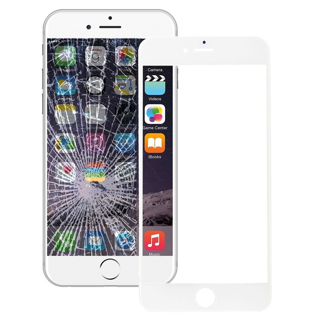 LCD glas met lijm voor iPhone 6 (Wit) voor 10,30 €
