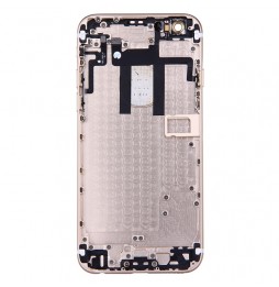 Full Back Housing Cover for iPhone 6 (Gold)(With Logo) at 26,90 €