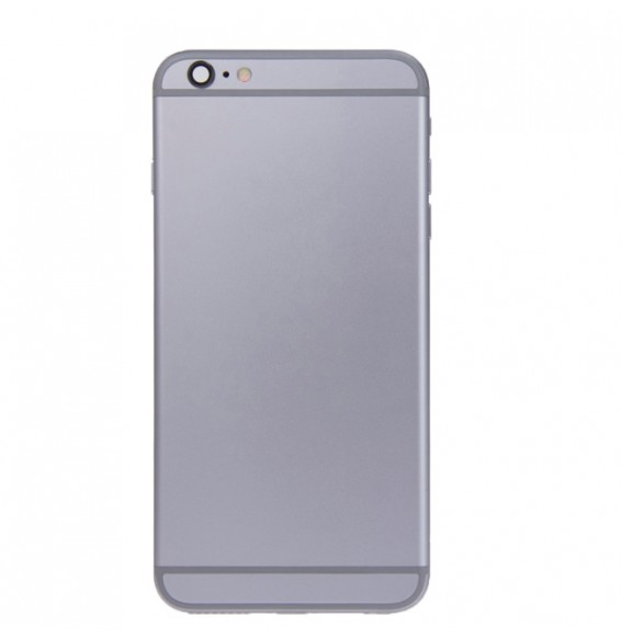 Back Housing Cover for iPhone 6s Plus (Grey)(With Logo)