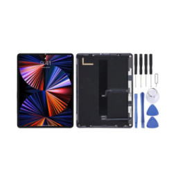 Scherm voor iPad Pro 12.9" 2021 2022 A2378 A2461 A2379 (Zwart)