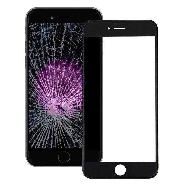 Display Glas met Kleber für iPhone 6s Plus (Schwarz) für 10,90 €