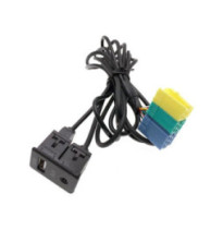 AUX-aansluiting + USB Hyundai / Kia, 20-pins