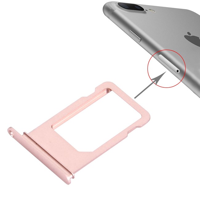 SIM Card Tray for iPhone 7 Plus (Rose Gold) at 6,90 €