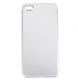 Full Back Housing Cover for iPhone 7 Plus (Silver)(With Logo) at 30,90 €