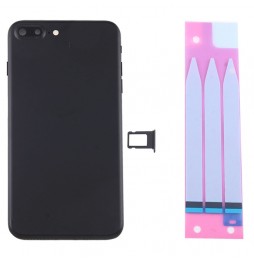 Vormontiert Gehäuse Rückseite Rahmen für iPhone 7 Plus (Schwarz)(Mit Logo) für 54,90 €