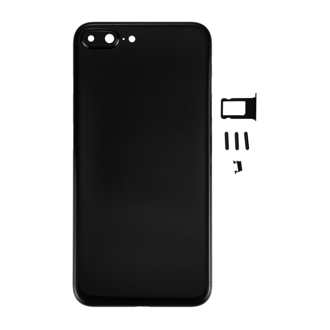 Compleet achterkant voor iPhone 7 plus (Jet Black)(Met Logo) voor 37,90 €