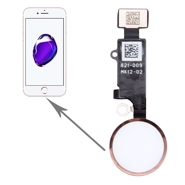 Home Button for iPhone 7 Plus (no Touch ID)(Rose Gold) at 7,90 €