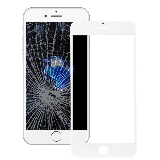 Display Glas met Kleber für iPhone 7 Plus (Weiß) für 11,90 €