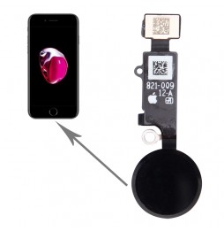 Bouton home pour iPhone 7 Plus (pas de Touch ID)(Noir) à 7,90 €