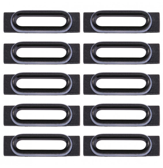 10x Charging Port Retaining Brackets for iPhone 7 (Black)
