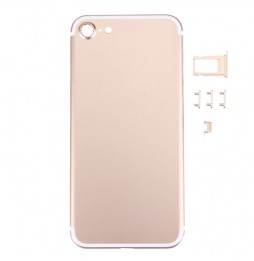 Full Back Housing Cover for iPhone 7 (Gold)(With Logo) at 28,90 €