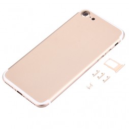 Full Back Housing Cover for iPhone 7 (Gold)(With Logo) at 28,90 €
