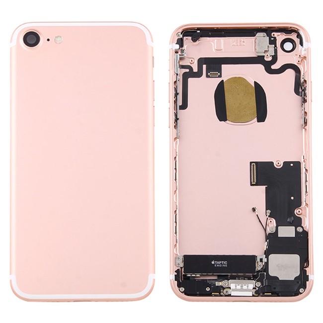 Voorgemonteerde achterkant voor iPhone 7 (Rose gold)(Met Logo) voor 38,90 €
