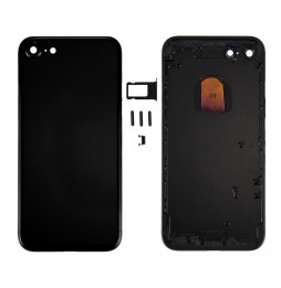 Full Back Housing Cover for iPhone 7 (Jet Black)(With Logo) at 36,90 €