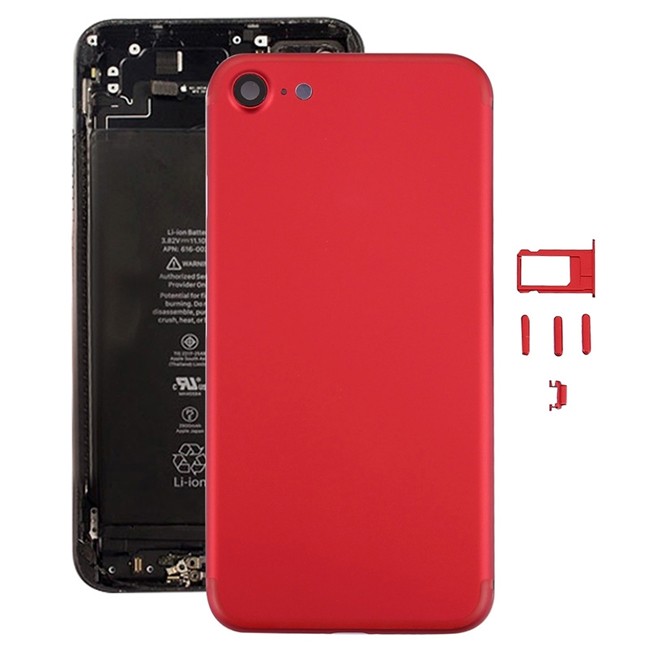 Komplett Gehäuse Rückseite Rahmen für iPhone 7 (Rot)(Mit Logo) für 28,90 €