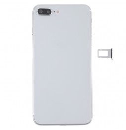Voorgemonteerde achterkant voor iPhone 8 Plus (Zilver)(Met Logo) voor 77,30 €