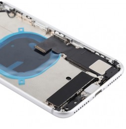 Vormontiert Gehäuse Rückseite Rahmen für iPhone 8 Plus (Silber)(Mit Logo) für 77,30 €
