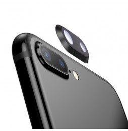 Lentille vitre caméra pour iPhone 8 Plus (Noir) à 6,90 €