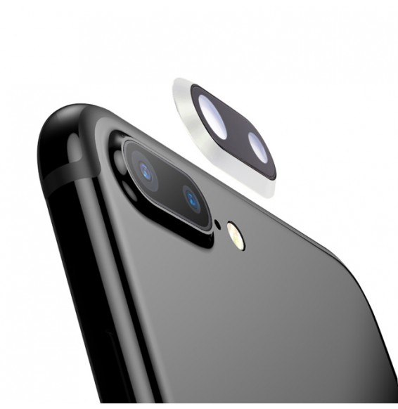 Camera Lens Glass for iPhone 8 Plus (Silver)