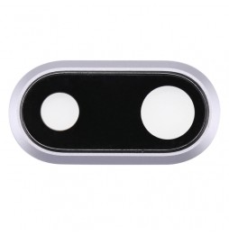 Lentille vitre caméra pour iPhone 8 Plus (Argent) à 6,90 €