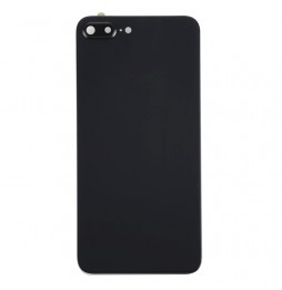 Cache vitre arrière avec lentille et adhésif pour iPhone 8 Plus (Noir)(Avec Logo) à 14,90 €