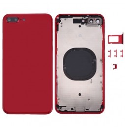 Komplett Gehäuse Rückseite Rahmen für iPhone 8 Plus (Rot)(Mit Logo) für 31,90 €
