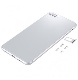 Compleet achterkant voor iPhone 8 Plus (Wit)(Met Logo) voor 31,90 €