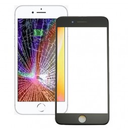 Display Glas met Kleber für iPhone 8 Plus (Schwarz) für 12,10 €