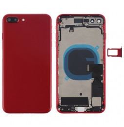 Voorgemonteerde achterkant voor iPhone 8 Plus (Rood)(Met Logo) voor 77,30 €