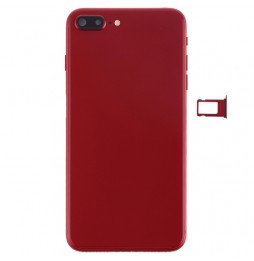 Vormontiert Gehäuse Rückseite Rahmen für iPhone 8 Plus (Rot)(Mit Logo) für 77,30 €