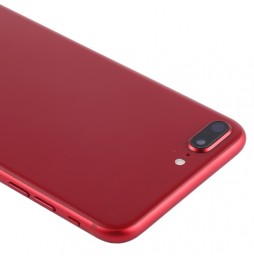 Voorgemonteerde achterkant voor iPhone 8 Plus (Rood)(Met Logo) voor 77,30 €