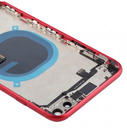 Vormontiert Gehäuse Rückseite Rahmen für iPhone 8 Plus (Rot)(Mit Logo) für 77,30 €