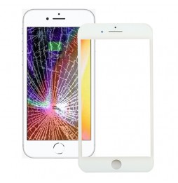 Outer Glass Lens with Adhesive for iPhone 8 (White) at 12,90 €