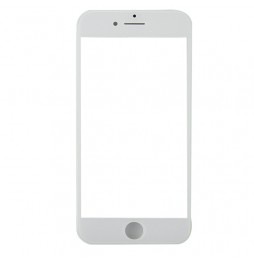 Display Glas met Kleber für iPhone 8 (Weiß) für 12,90 €