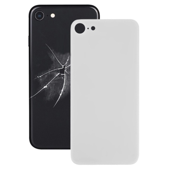 Rückseite Akkudeckel Glas mit Kleber für iPhone 8 (Weiß)(Mit Logo) für 11,90 €