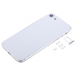 Full Back Housing Cover for iPhone 8 (Silver)(With Logo) at 30,75 €