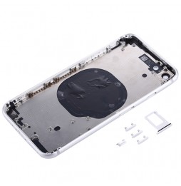 Komplett Gehäuse Rückseite Rahmen für iPhone 8 (Silber)(Mit Logo) für 30,75 €