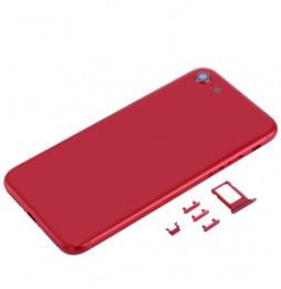 Komplett Gehäuse Rückseite Rahmen für iPhone 8 (Rot)(Mit Logo) für 30,75 €