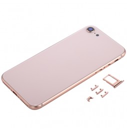 Compleet achterkant voor iPhone 8 (Rose Gold)(Met Logo) voor 30,75 €