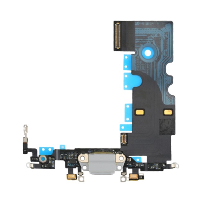 Charging Port Flex Cable for iPhone 8 (Silver) at 8,90 €