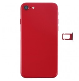 Vormontiert Gehäuse Rückseite Rahmen für iPhone 8 (Rot)(Mit Logo) für 69,90 €