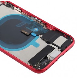 Vormontiert Gehäuse Rückseite Rahmen für iPhone 8 (Rot)(Mit Logo) für 69,90 €