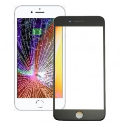 Display Glas met Kleber für iPhone 8 (Schwarz) für 12,90 €