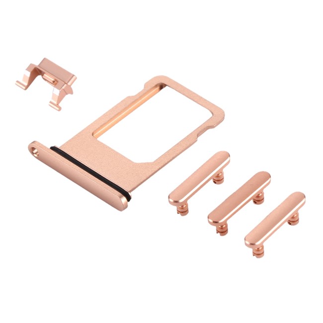 SIM Card Tray + Buttons for iPhone 8 (Gold) at 7,90 €