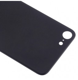 Cache vitre arrière avec adhésif pour iPhone 8 (Noir)(Avec Logo) à 11,90 €