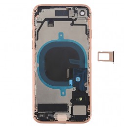 Back Housing Cover Assembly for iPhone 8 (Rose Gold)(With Logo) at 69,90 €